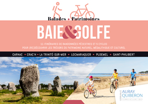 Coffret Baie et Golfe Randonnées et balades à vélo de Carnac à Locmariaquer